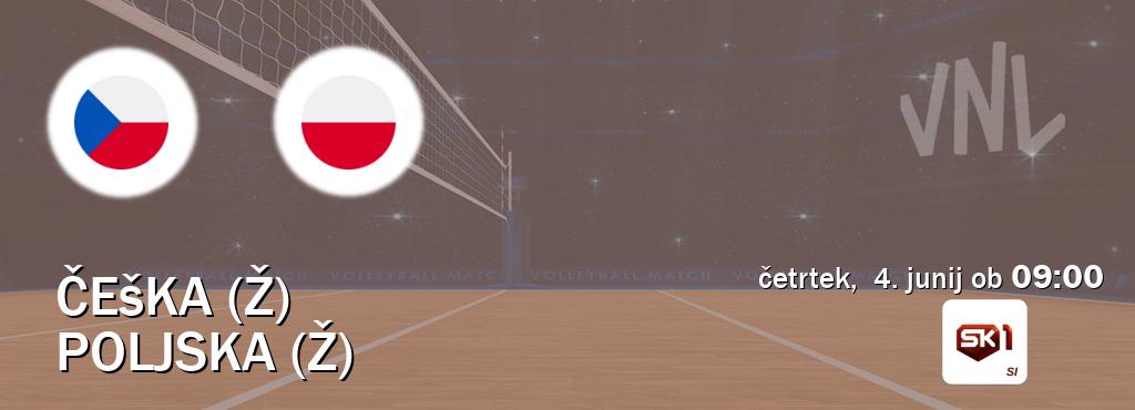 Ne zamudi prenosa tekme Češka (Ž) - Poljska (Ž) v živo na Sportklub 1.
