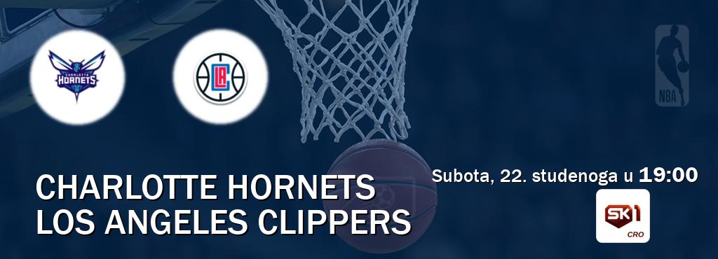Izravni prijenos utakmice Charlotte Hornets i Los Angeles Clippers pratite uživo na Sportklub 1 (subota, 22. studenoga u  19:00).