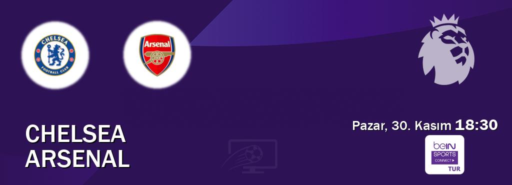 Karşılaşma Chelsea - Arsenal Bein Sports Connect'den canlı yayınlanacak (Pazar, 30. Kasım 18:30). Karşılaşma Chelsea - Arsenal Bein Sports Connect'den canlı yayınlanacak (Pazar, 30. Kasım 18:30).