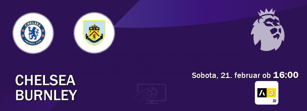 Dvoboj Chelsea in Burnley s prenosom tekme v živo na Arena Sport 3. Dvoboj Chelsea in Burnley s prenosom tekme v živo na Arena Sport 3.