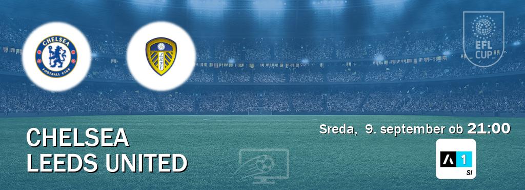 Prenos tekme med Chelsea in Leeds United v živo na Arena Sport 1 (sreda,  9. september ob  21:00 uri).