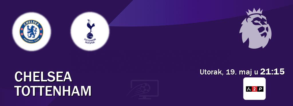 Izravni prijenos utakmice Chelsea i Tottenham pratite uživo na Arena Premium 2 (utorak, 19. maj u 21:15). Izravni prijenos utakmice Chelsea i Tottenham pratite uživo na Arena Premium 2 (utorak, 19. maj u 21:15).