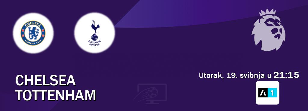 Izravni prijenos utakmice Chelsea i Tottenham pratite uživo na Arena Sport 1 (utorak, 19. svibnja u 21:15). Izravni prijenos utakmice Chelsea i Tottenham pratite uživo na Arena Sport 1 (utorak, 19. svibnja u 21:15).