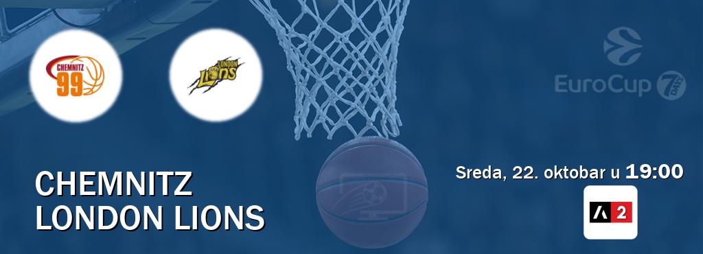 Izravni prijenos utakmice Chemnitz i London Lions pratite uživo na Arena Sport 2 (sreda, 22. oktobar u 19:00). Izravni prijenos utakmice Chemnitz i London Lions pratite uživo na Arena Sport 2 (sreda, 22. oktobar u 19:00).