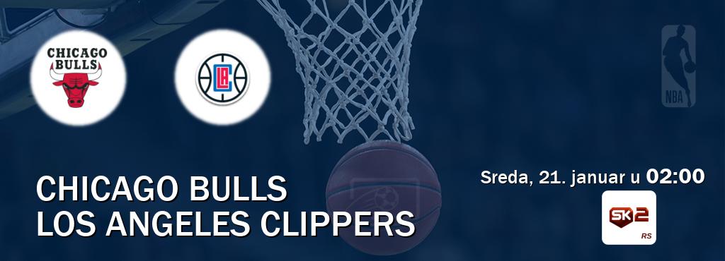 Izravni prijenos utakmice Chicago Bulls i Los Angeles Clippers pratite uživo na Sportklub 2 (sreda, 21. januar u  02:00).
