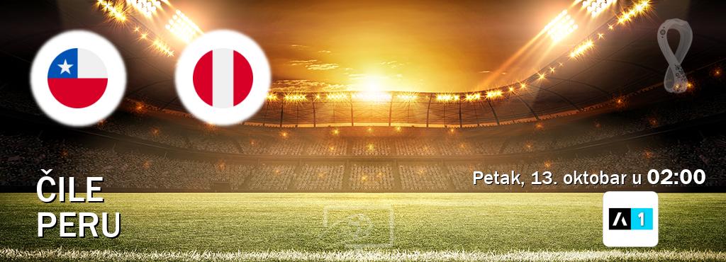 Izravni prijenos utakmice Čile i Peru pratite uživo na Arena Sport 1 (petak, 13. oktobar u  02:00).