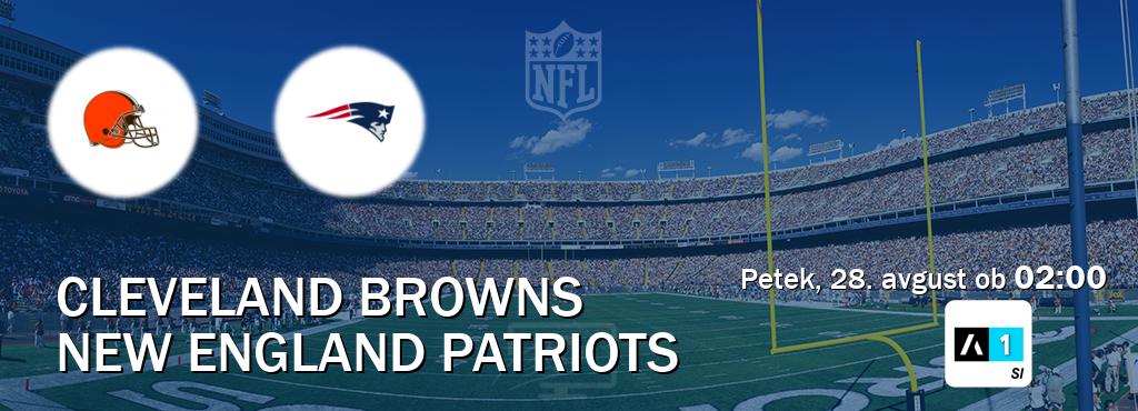 Dvoboj Cleveland Browns in New England Patriots s prenosom tekme v živo na Arena Sport 1.