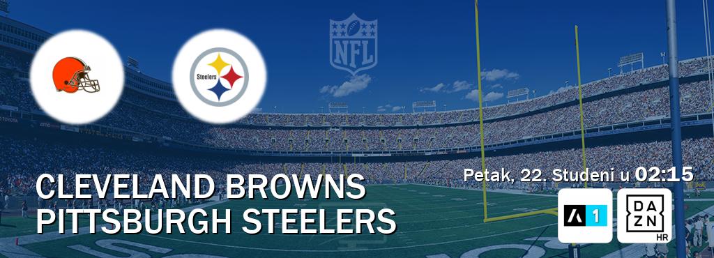 Izravni prijenos utakmice Cleveland Browns i Pittsburgh Steelers pratite uživo na Arena Sport 1 i DAZN (Petak, 22. Studeni u  02:15).