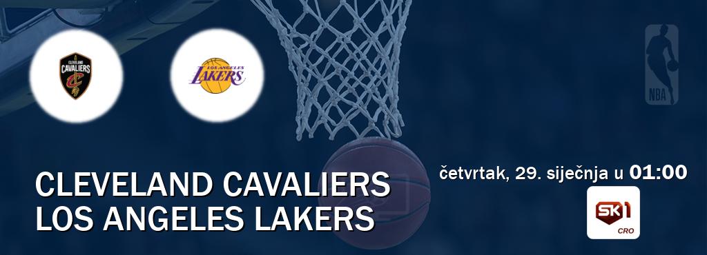 Izravni prijenos utakmice Cleveland Cavaliers i Los Angeles Lakers pratite uživo na Sportklub 1 (četvrtak, 29. siječnja u  01:00).