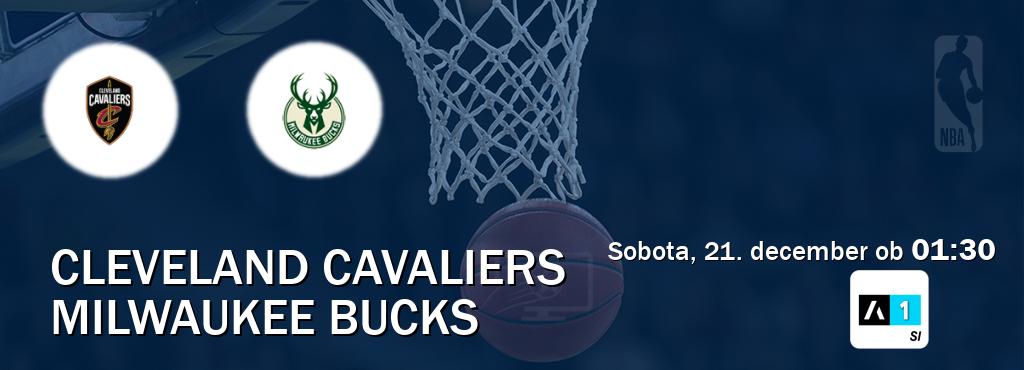 Cleveland Cavaliers in Milwaukee Bucks v živo na Arena Sport 1. Prenos tekme bo v sobota, 21. december ob  01:30