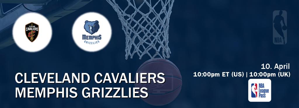 You can watch game live between Cleveland Cavaliers and Memphis Grizzlies on NBA League Pass.