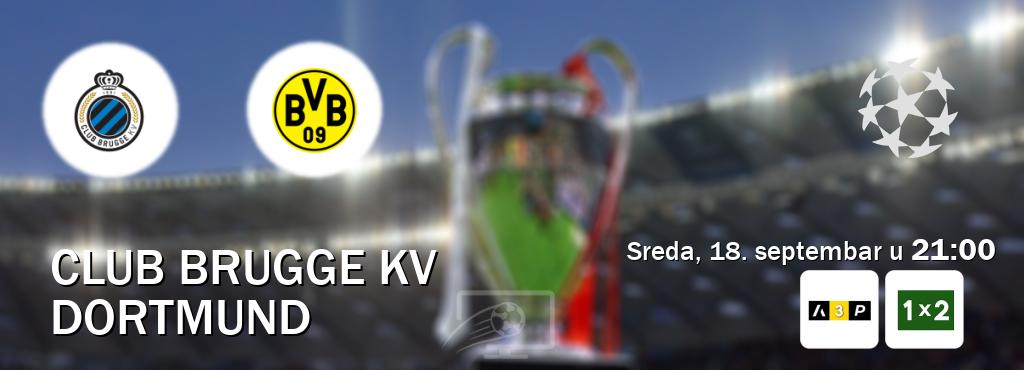 Izravni prijenos utakmice Club Brugge KV i Dortmund pratite uživo na Arena Premium 3 i Arena Sport 1x2 (sreda, 18. septembar u  21:00).