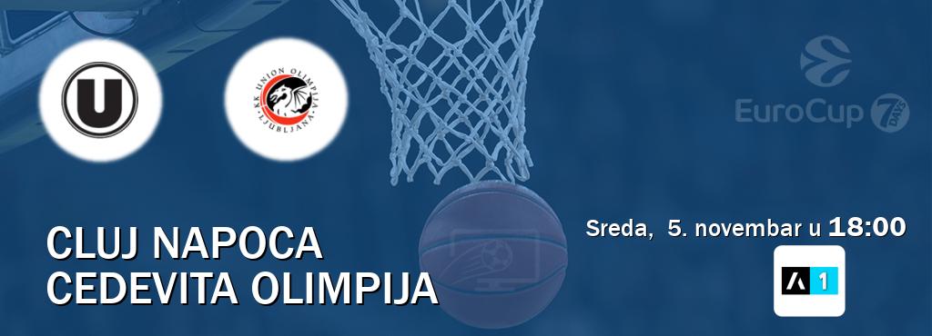 Izravni prijenos utakmice Cluj Napoca i Cedevita Olimpija pratite uživo na Arena Sport 1 (sreda,  5. novembar u  18:00).