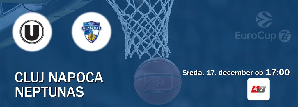 Dvoboj Cluj Napoca in Neptunas s prenosom tekme v živo na Sport TV 2.