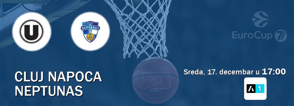 Izravni prijenos utakmice Cluj Napoca i Neptunas pratite uživo na Arena Sport 1 (sreda, 17. decembar u  17:00).