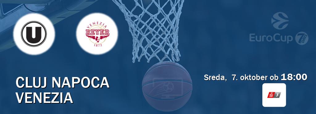 Dvoboj Cluj Napoca in Venezia s prenosom tekme v živo na Sport TV 3. Dvoboj Cluj Napoca in Venezia s prenosom tekme v živo na Sport TV 3.