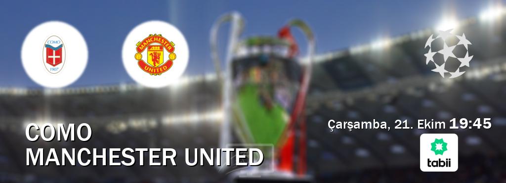 Karşılaşma Como - Manchester United Tabii'den canlı yayınlanacak (Çarşamba, 21. Ekim 19:45). Karşılaşma Como - Manchester United Tabii'den canlı yayınlanacak (Çarşamba, 21. Ekim 19:45).