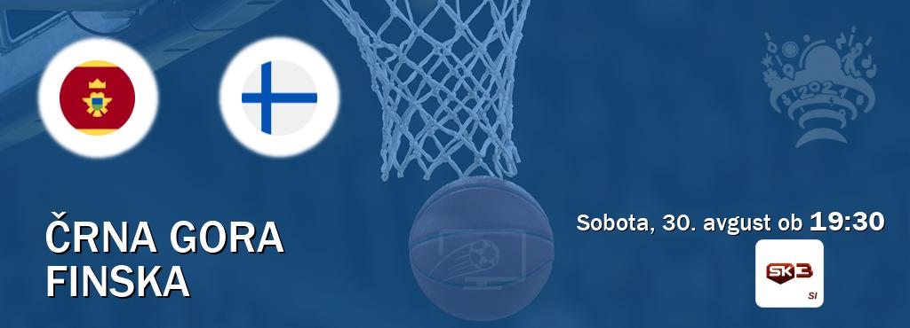 Črna gora in Finska v živo na Sportklub 3. Prenos tekme bo v sobota, 30. avgust ob  19:30