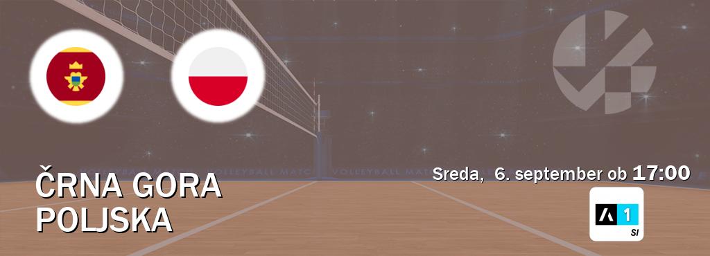 Dvoboj Črna gora in Poljska s prenosom tekme v živo na Arena Sport 1.