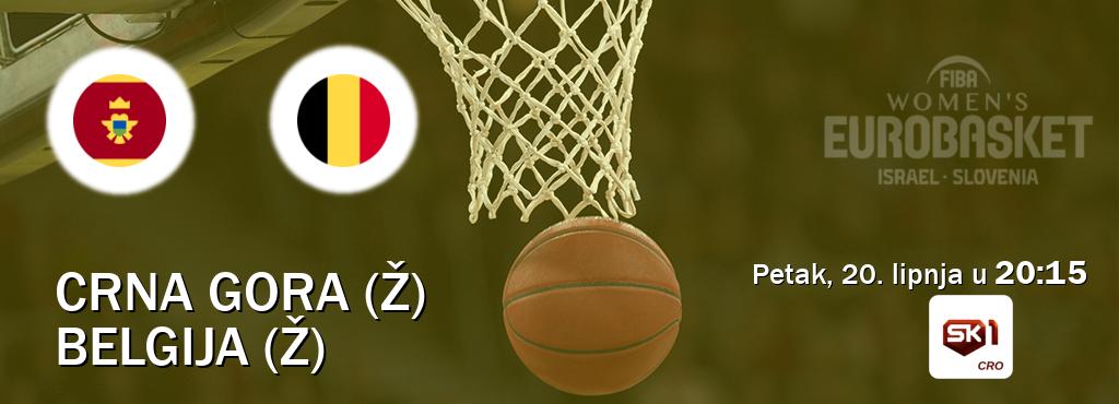 Izravni prijenos utakmice Crna gora (Ž) i Belgija (Ž) pratite uživo na Sportklub 1 (petak, 20. lipnja u  20:15).