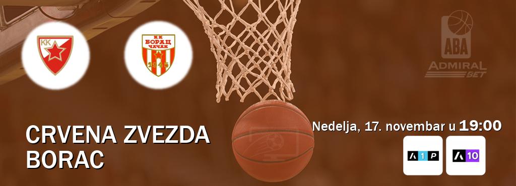 Izravni prijenos utakmice Crvena zvezda i Borac pratite uživo na Arena Premium 1 i Arena Sport 10 (nedelja, 17. novembar u  19:00).