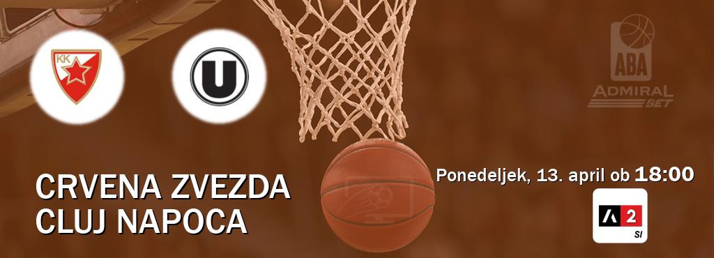Dvoboj Crvena zvezda in Cluj Napoca s prenosom tekme v živo na Arena Sport 2.