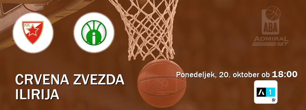 Prenos tekme med Crvena zvezda in Ilirija v živo na Arena Sport 1 (ponedeljek, 20. oktober ob 18:00 uri). Prenos tekme med Crvena zvezda in Ilirija v živo na Arena Sport 1 (ponedeljek, 20. oktober ob 18:00 uri).