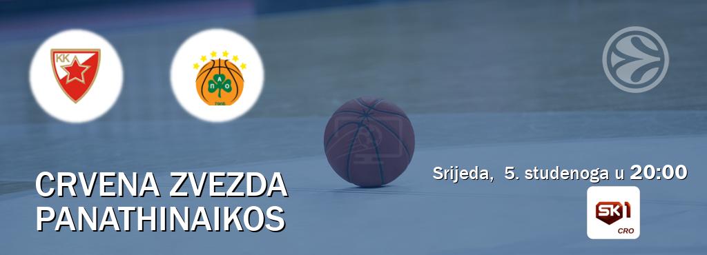 Izravni prijenos utakmice Crvena zvezda i Panathinaikos pratite uživo na Sportklub 1 (srijeda, 5. studenoga u 20:00). Izravni prijenos utakmice Crvena zvezda i Panathinaikos pratite uživo na Sportklub 1 (srijeda, 5. studenoga u 20:00).
