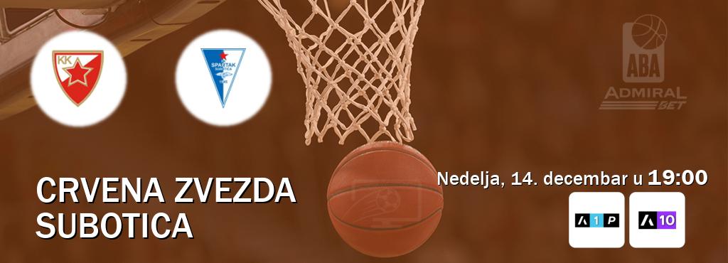 Izravni prijenos utakmice Crvena zvezda i Subotica pratite uživo na Arena Premium 1 i Arena Sport 10 (nedelja, 14. decembar u  19:00).
