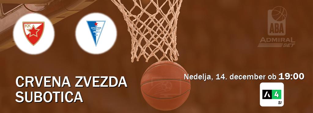 Dvoboj Crvena zvezda in Subotica s prenosom tekme v živo na Arena Sport 4. Dvoboj Crvena zvezda in Subotica s prenosom tekme v živo na Arena Sport 4.