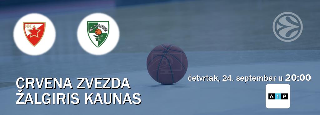 Izravni prijenos utakmice Crvena zvezda i Žalgiris Kaunas pratite uživo na Arena Premium 1 (četvrtak, 24. septembar u 20:00). Izravni prijenos utakmice Crvena zvezda i Žalgiris Kaunas pratite uživo na Arena Premium 1 (četvrtak, 24. septembar u 20:00).