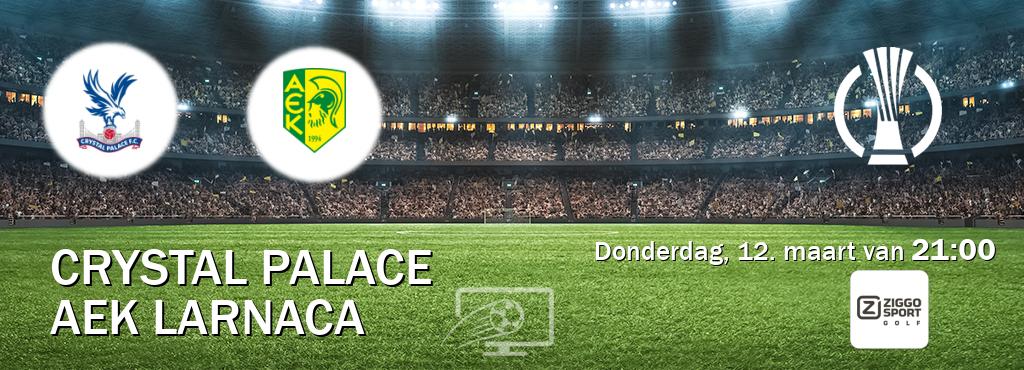 Wedstrijd tussen Crystal Palace en AEK Larnaca live op tv bij Ziggo Sport 6 (donderdag, 12. maart van  21:00).