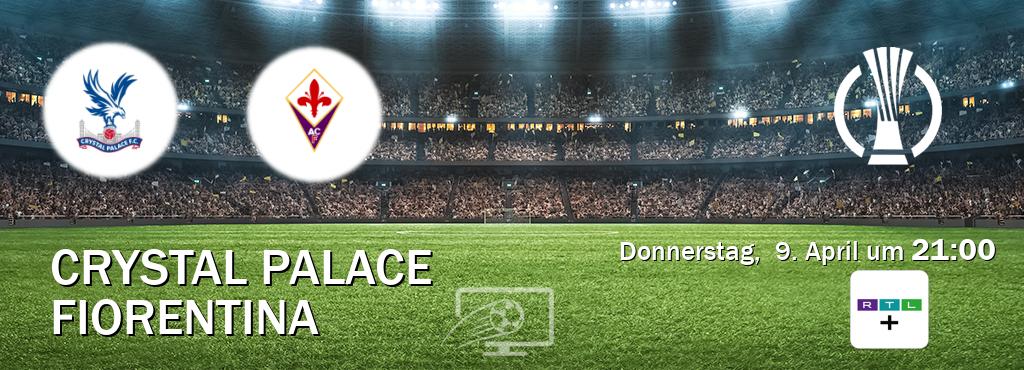 Das Spiel zwischen Crystal Palace und Fiorentina wird am Donnerstag,  9. April um  21:00, live vom RTL+ übertragen.