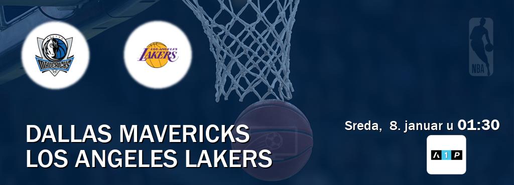 Izravni prijenos utakmice Dallas Mavericks i Los Angeles Lakers pratite uživo na Arena Premium 1 (sreda,  8. januar u  01:30).