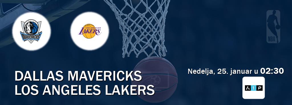 Izravni prijenos utakmice Dallas Mavericks i Los Angeles Lakers pratite uživo na Arena Premium 1 (nedelja, 25. januar u  02:30).