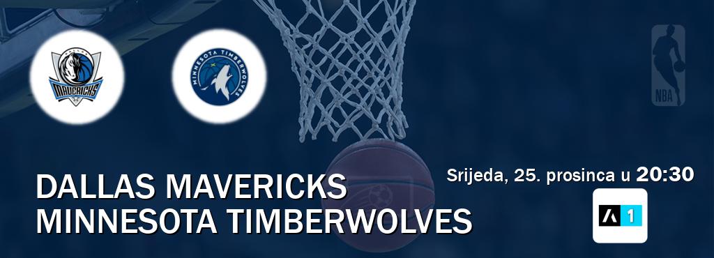 Izravni prijenos utakmice Dallas Mavericks i Minnesota Timberwolves pratite uživo na Arena Sport 1 (srijeda, 25. prosinca u  20:30).