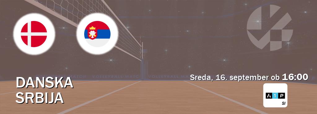 Prenos tekme med Danska in Srbija v živo na Arena Sport Premium (sreda, 16. september ob  16:00 uri).