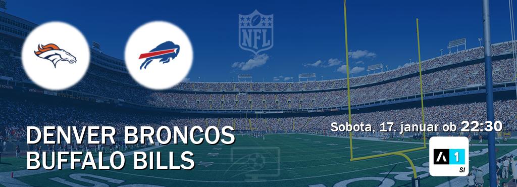 Denver Broncos in Buffalo Bills v živo na Arena Sport 1. Prenos tekme bo v sobota, 17. januar ob  22:30