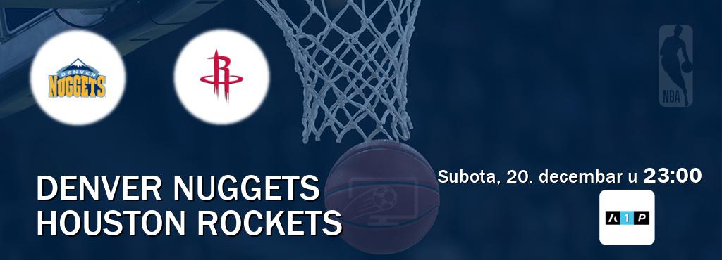 Izravni prijenos utakmice Denver Nuggets i Houston Rockets pratite uživo na Arena Premium 1 (subota, 20. decembar u  23:00).
