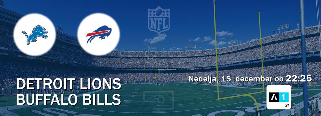 Dvoboj Detroit Lions in Buffalo Bills s prenosom tekme v živo na Arena Sport 1.