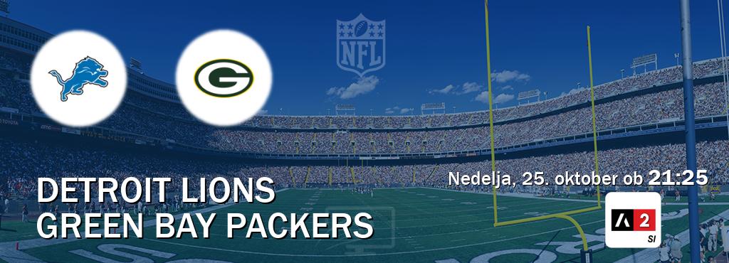 Dvoboj Detroit Lions in Green Bay Packers s prenosom tekme v živo na Arena Sport 2.