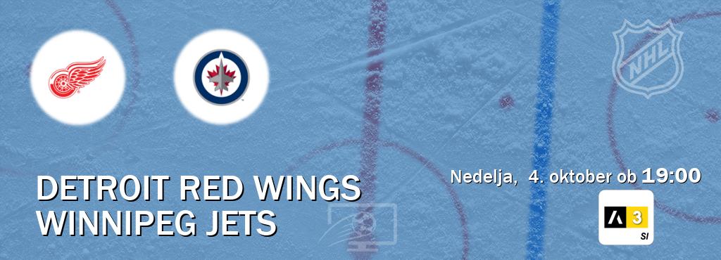 Ne zamudi prenosa tekme Detroit Red Wings - Winnipeg Jets v živo na Arena Sport 3. Ne zamudi prenosa tekme Detroit Red Wings - Winnipeg Jets v živo na Arena Sport 3.