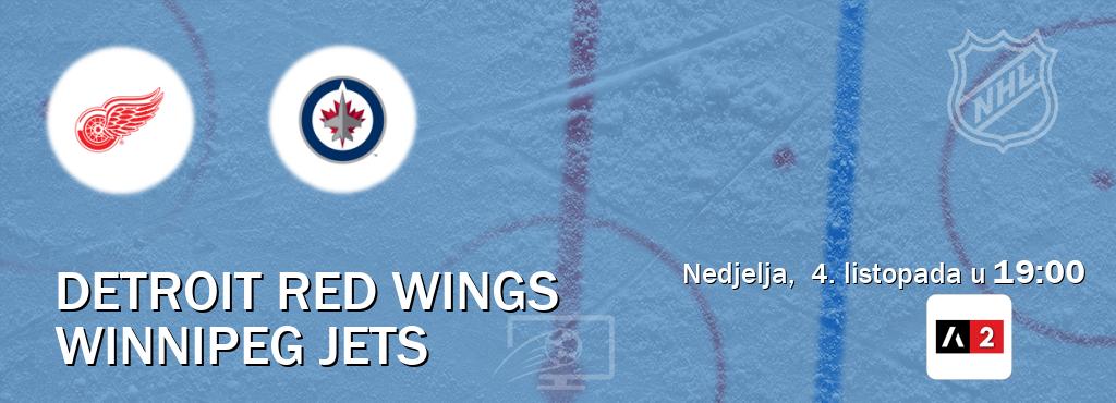 Izravni prijenos utakmice Detroit Red Wings i Winnipeg Jets pratite uživo na Arena Sport 2 (nedjelja, 4. listopada u 19:00). Izravni prijenos utakmice Detroit Red Wings i Winnipeg Jets pratite uživo na Arena Sport 2 (nedjelja, 4. listopada u 19:00).