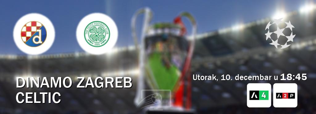 Izravni prijenos utakmice Dinamo Zagreb i Celtic pratite uživo na Arena Sport 4 i Arena Premium 2 (utorak, 10. decembar u  18:45).