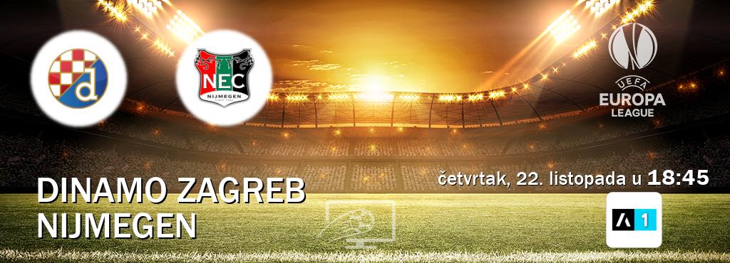 Izravni prijenos utakmice Dinamo Zagreb i Nijmegen pratite uživo na Arena Sport 1 (četvrtak, 22. listopada u  18:45).