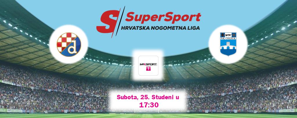 Izravni prijenos utakmice Dinamo Zagreb i Osijek pratite uživo na MAXSport1 (Subota, 25. Studeni u  17:30).