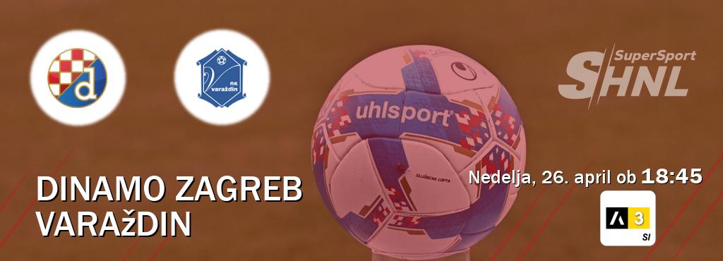 Ne zamudi prenosa tekme Dinamo Zagreb - Varaždin v živo na Arena Sport 3.