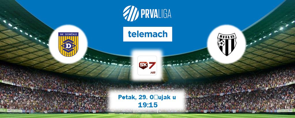 Izravni prijenos utakmice Domžale i Mura pratite uživo na Sportklub 7 (Petak, 29. Ožujak u  19:15).