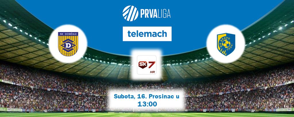 Izravni prijenos utakmice Domžale i NK Bravo pratite uživo na Sportklub 7 (Subota, 16. Prosinac u  13:00).
