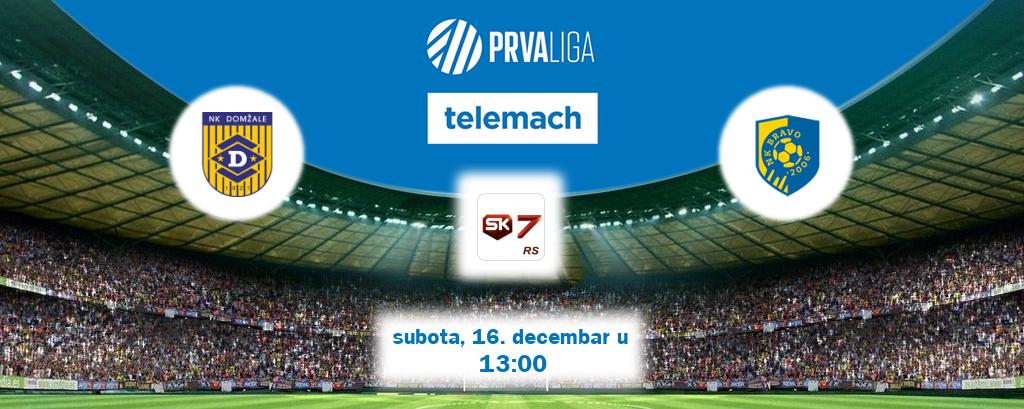Izravni prijenos utakmice Domžale i NK Bravo pratite uživo na Sportklub 7 (subota, 16. decembar u  13:00).